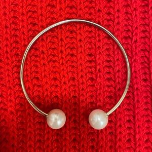 Gorgeous Vintage Minimalist Faux Pearl Choker
